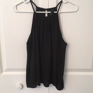 Forever 21 Black Sleeveless Top, Size Small